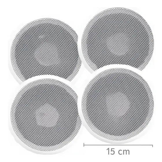 Kit 4 Caixa De Som Arandela De Embutir Teto Gesso PVC 5 Polegadas 55W Carros Consultório