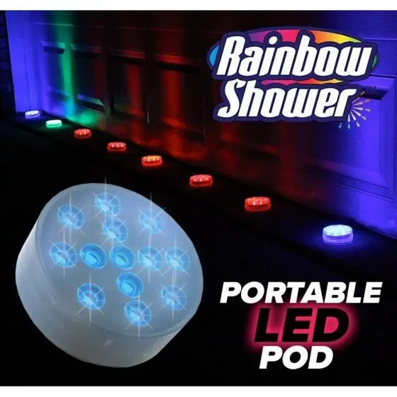 Luminária Piscina Led Prova D'água RGB Promoção Pronta Entrega