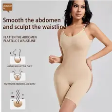 Modelador Corporal Feminino Body Alta Elasticidade Redutor de Abdômen