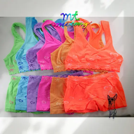 1/2/3/4 Conjunto infantil menina Top nadador e Calcinha Box/TOP CRIANCA//1085
