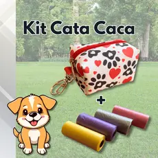 Cata Caca Pet com 60 saquinhos. O melhor preço. Entrega Super Rápida.