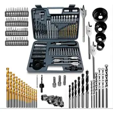111kit Jogo Brocas Com Estojo Ferro Concreto Madeiravideaaço