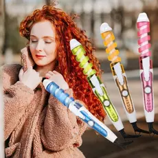 Modelador de Cachos Espiral Kapbom KAP-051 Cerâmica Bivolt com Proteção para os Dedos