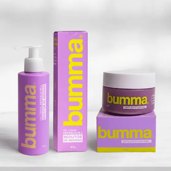 Kit Renova bumma - Rotina Corporal para Celulite e Renovação da Pele