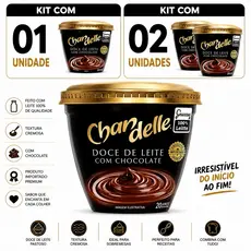 Doce de leite chandelle chocolate 350g Envio Super Rápido