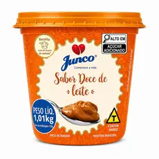 Doce de Leite Junco 1,01kg Cremoso Para Recheio Cobertura Bolos Doces Gourmet