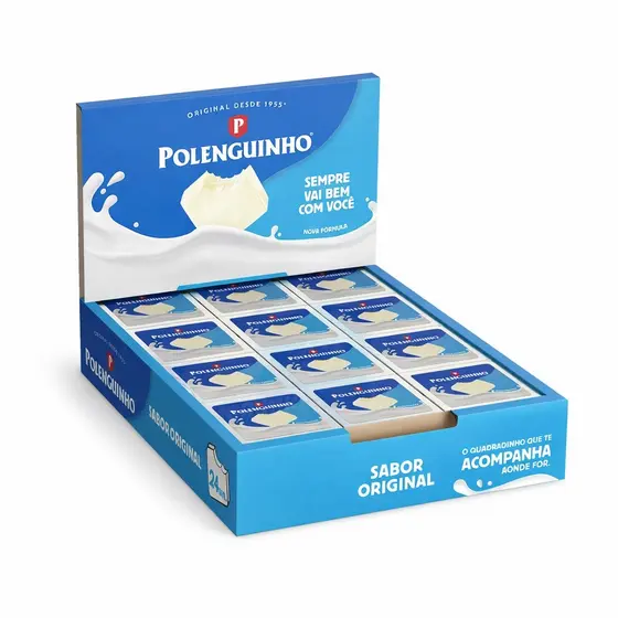 Polenguinho 24 Unidades - Queijo Processado Original