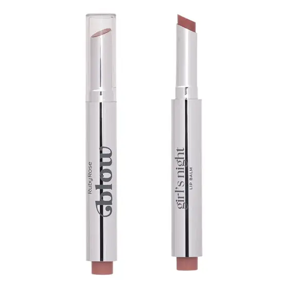Batom Lip Balm Labial Girl's Night Linha Blow Ruby Rose