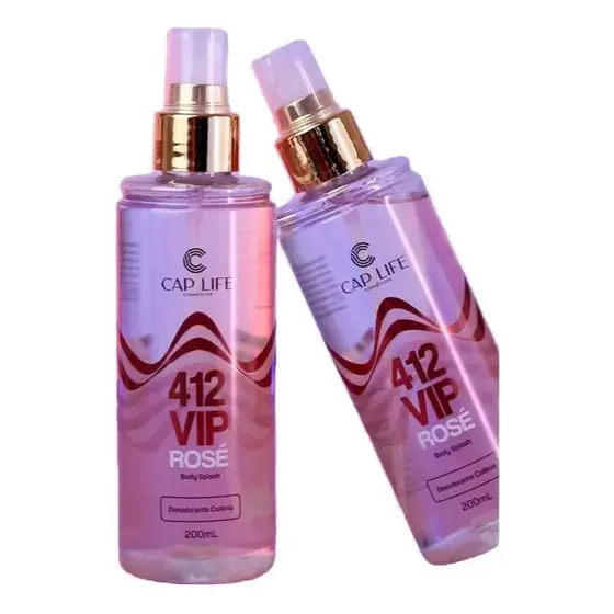 Body Splash 412 VIP 200ml - Cap Life
