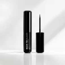 Delineador Líquido Back To Black Ruby Rose Preto Intenso Efeito Matte Secagem Rápida Alta Pigmentação