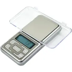 Mini Balança Digital de Precisão Portátil 500g × 0.1g – Alta Exatidão para Joias, Temperos e Laboratório
