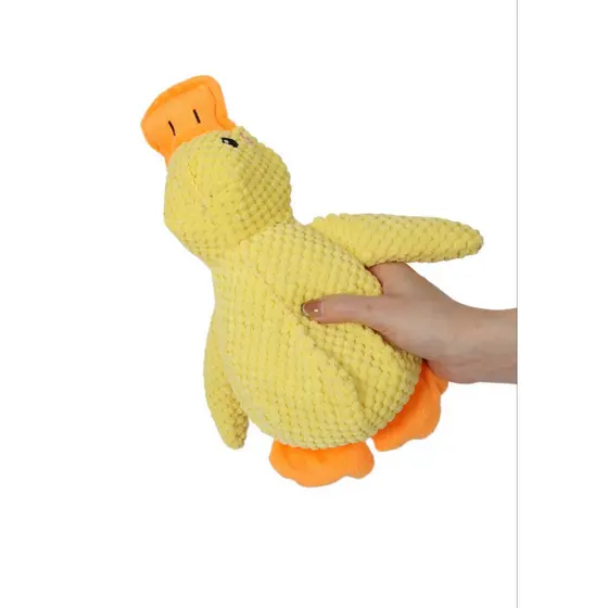 Brinquedo Interativo de Pelúcia para Cães e Gatos Pato