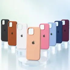 BGM—Capinha Case Silicone Aveludada Para capinha iphone 11 12 13 14 15 16 Pro Max Premium