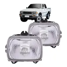 Par Farol Hilux 92 93 94 95 96 97 98 99 00 01 02 03 Cromado