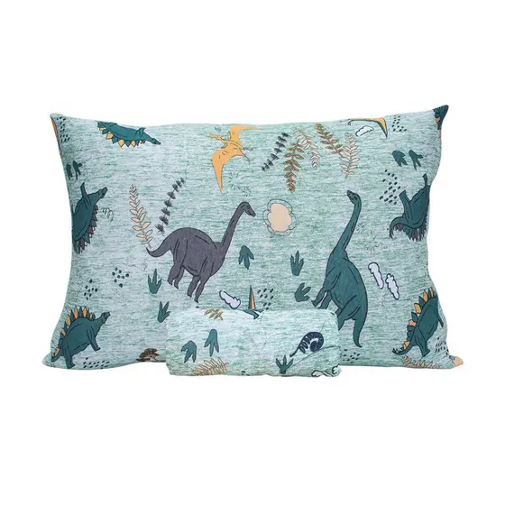 Jogo Roupa De Cama Lençol Solteiro Infantil Dinossauro