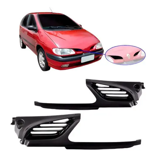 Par Grade Radiador Megane 1996 1997 1998 1999 Preto