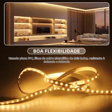 10 Metros Fita Led 110v/220v Direta Na Energia 240leds/m Rolo Branco Frio,/Branco Quente