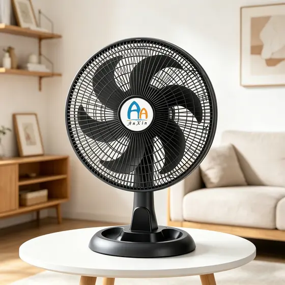 Ventilador de Mesa 6 pás 40cm 110V/220V-Preto