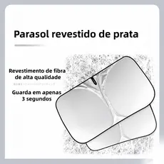 Quebrador Sol Painel Guarda Sol Proteção Solar Uv Para-brisa Carro Painel Protetor Universal.