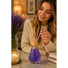 Difusor Aromas Calmantes Lavanda 100ml Ambiente Interno Fragrancia Prolongada