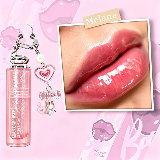 Gloss Labial Melane 3D Hydra – Hidratante, Brilho Intenso e Volume Instantâneo