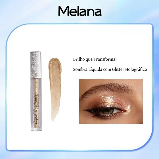 Melana Glitter Liquid Eyeshadow - Shiny Shine Carnival Parties