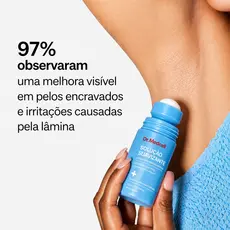 Solução Suavizante para Pelos Encravados Dr.Medcell, com AHA BHA PHA Niacinamida, Barbear para Axila Virilha Área 50ml