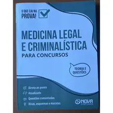 Apostila Medicina Legal E Criminalística (Usado)