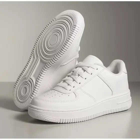 Tênis Casual Branco – (Com SÍMBOLO)Conforto, Estilo e Versatilidade para o Dia a Dia 🤍