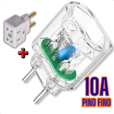 Protetor Elétrico 10A DPS - Contra Raios Surtos Oscilações Quedas Picos de Energia Bivolt 110v 220v