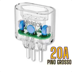 Protetor Elétrico 20A DPS - Contra Raios Surtos Quedas Picos de Energia Oscilações Bivolt 110v 220v