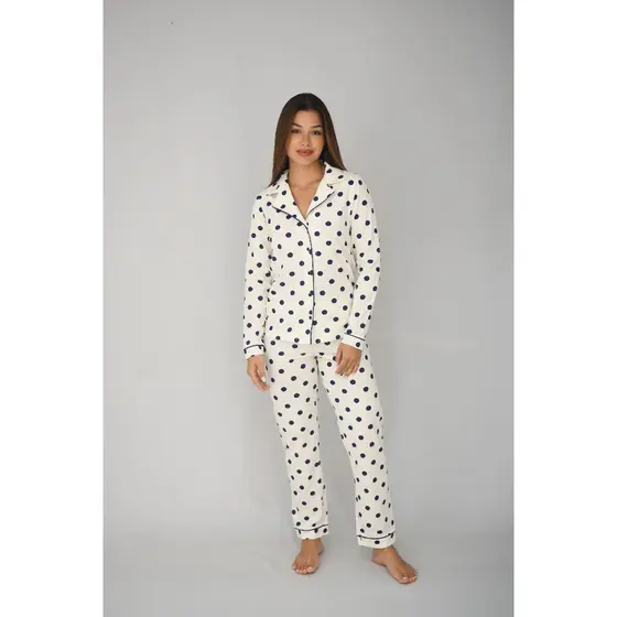 Pijama Americano Longo Feminino 100% algodão amamentação pós cirurgico