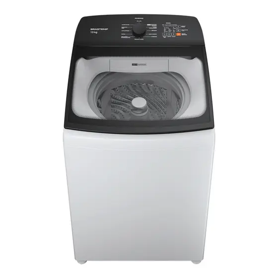 Máquina de Lavar Brastemp 13Kg Branca com Ciclo Tira Manchas Advanced e Ciclo Antibolinha - BWM13AB