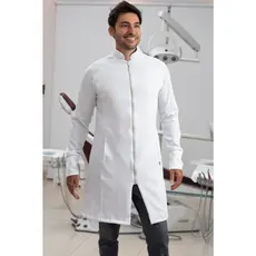 Jaleco Gola Padre Tecido Gabardine Com Elastano Masculino