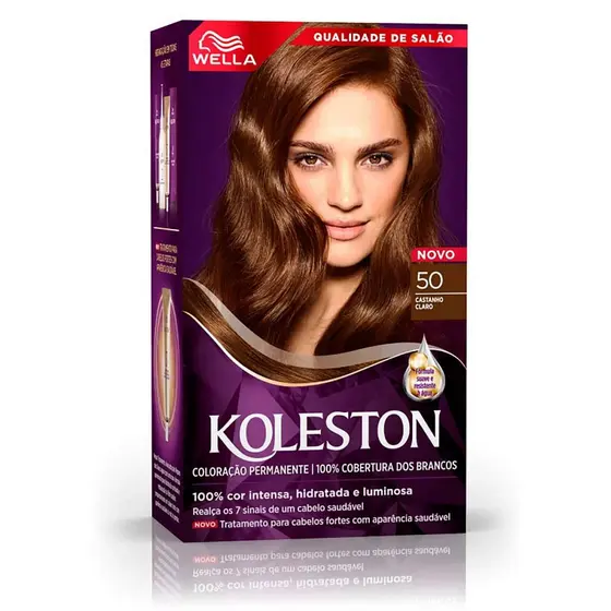 Tintura KOLESTON 50 Castanho Claro 55g