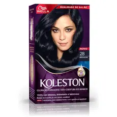 Tintura 28 Preto Azulado KOLESTON Gloss Intenso 1un