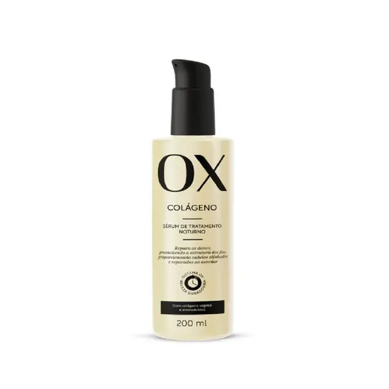 Sérum Capilar de Tratamento Noturno Ox Colágeno 200ml