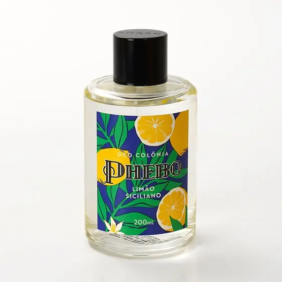 Deo Colônia Phebo Limão Siciliano 200ml