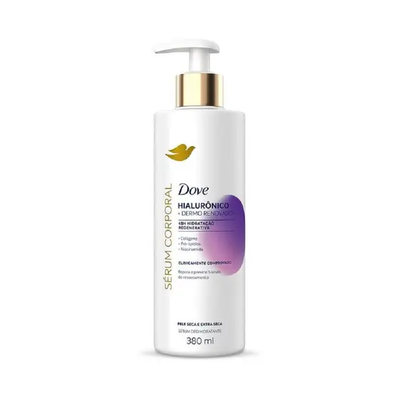 Sérum Hidratante Corporal Dove Hialurônico Dermo Renovador 380ml