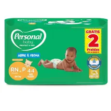 Fralda Personal Baby Protect & Sec P 44 Unidades