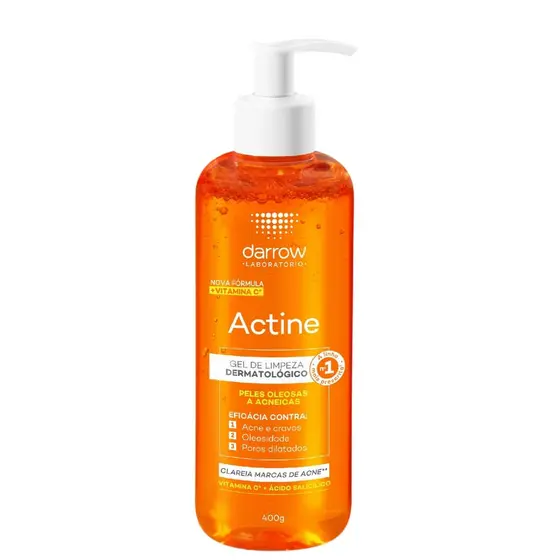 Gel de Limpeza Actine Peles Oleosas a Acneicas 400g
