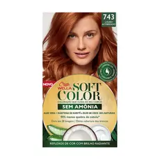Tintura Creme SOFT COLOR 743 Louro Acobreado 35g