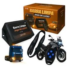 Jogo De Luzes Alterna Farol Pisca Alerta Barra Limpa Zendel
