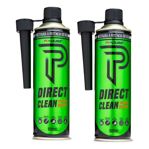 Kit 2 Koube Direct Clean Injeção Direta Aplicador