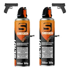 2 Desengripante Limpeza Lubrifica Armas De Fogo Profissional