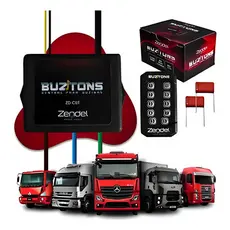 Central Buzina 10 Efeitos Controle P/ Buzina 12v/24v Zendel