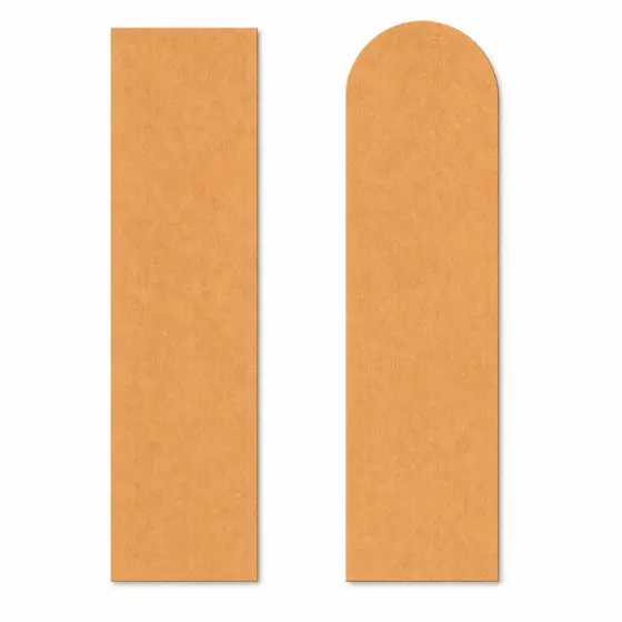 Ripas Ripado Shiplap Decorativo Retangular Arco Nuvem Ripas MDF Cru 3mm Decoração