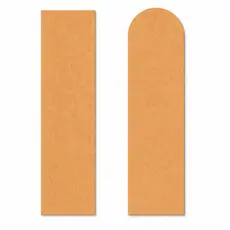 Ripas Ripado Shiplap Decorativo Retangular Arco Nuvem Ripas MDF Cru 3mm Decoração