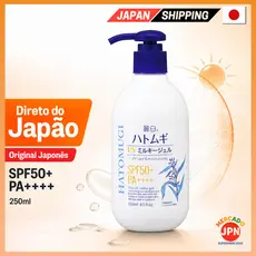 Reihaku Hatomugi Leite UV G SPF50+ Tipo Pump 250ml Direct from JAPAN