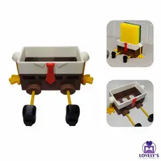 Suporte de Esponja Bucha De Pia para Cozinha Bob Esponja Organizador Decoração de Cozinha